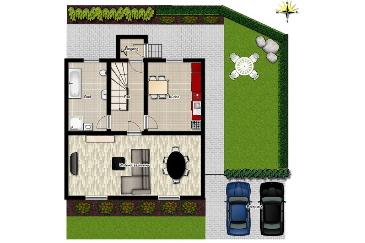 Ferienhaus Halbritter Pouch ภายนอก รูปภาพ