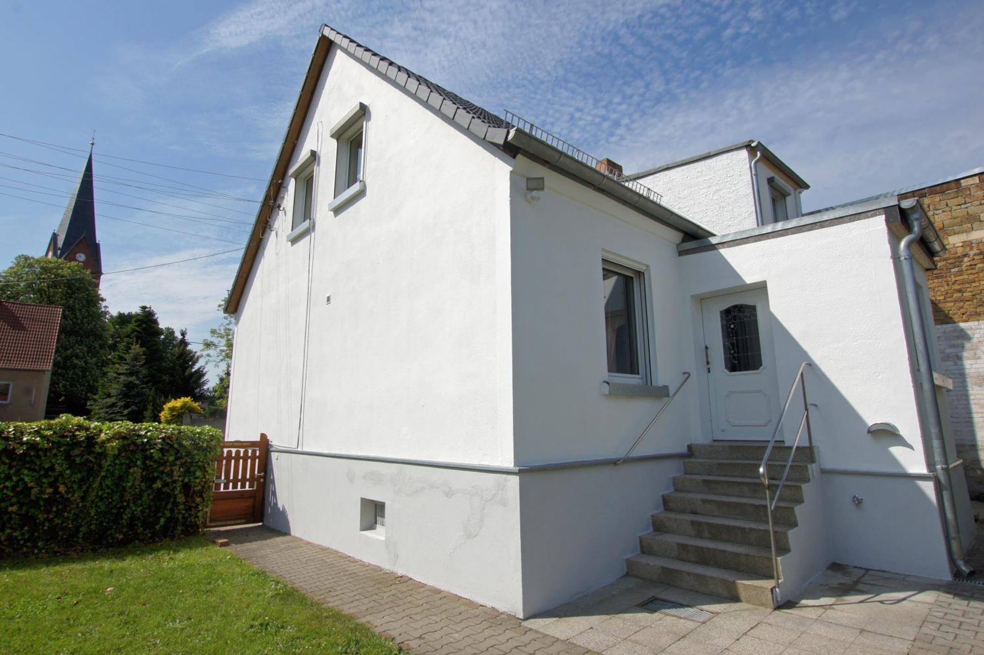 Ferienhaus Halbritter Pouch ภายนอก รูปภาพ