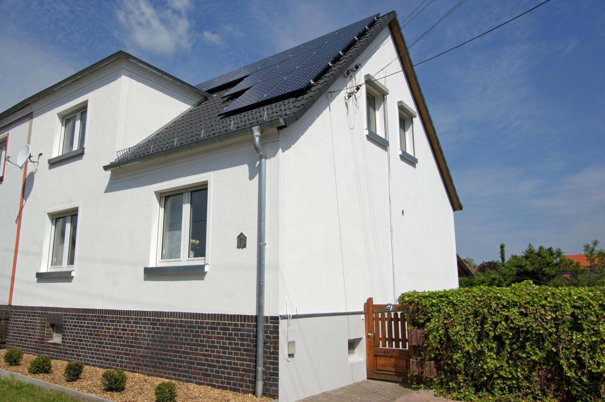 Ferienhaus Halbritter Pouch ภายนอก รูปภาพ