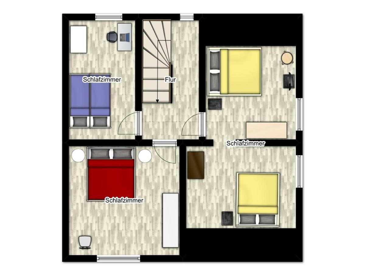 Ferienhaus Halbritter Pouch ภายนอก รูปภาพ